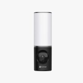 EZ LC3 Camara Exterior y Lampara 2-1 2K 220V WIFI 32GB Integrada